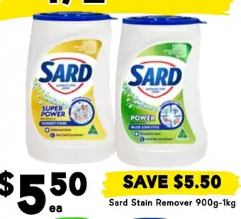 Drakes Sard Stain Remover offer