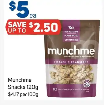 Foodland Munchme Snacks offer