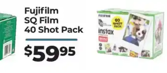 Teds Cameras Fujifilm SQ Film 40 Shot Pack offer