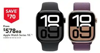 Harvey Norman Apple Watch Series 10 offer