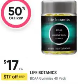 Healthy Life Life Botanics BCAA Gummies offer