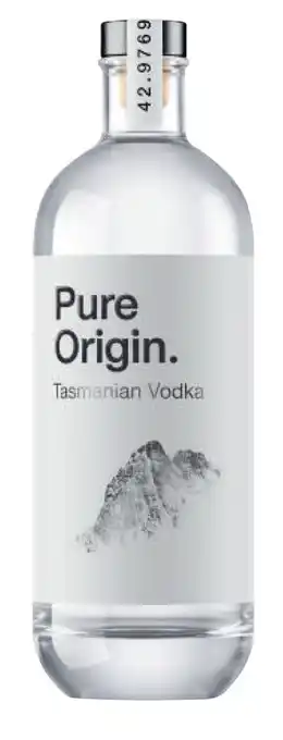 Liquorland Pure origins tasmanian vodka 700ml offer