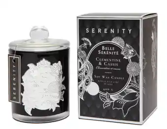 Belle serenite candle - black