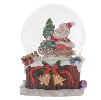 Musical santa snow globe 65mm