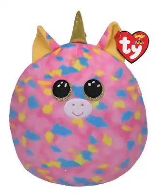 The Lucky Charm Ty squish a boos fantasia unicorn - 14" offer