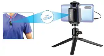 Jaycar Electronics Wireless lavalier microphone for smartphone and camera offer