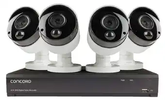 Jaycar Electronics Concord 8 channel 4k nvr kit with 4 x 5mp cameras offer