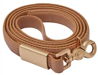 Pet stock Buddy & belle leather lead, tan offer