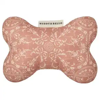 Buddy & belle bone toy, peach clay