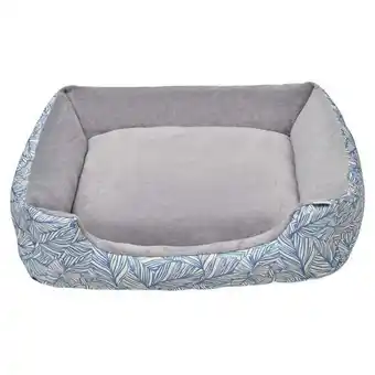 Pet stock Lexi & me bolster bed, cornflower botanic offer
