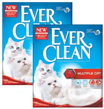 Ever clean cat litter range 10l