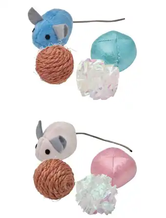 Pet stock Lexi & me cat toys 4 pack offer