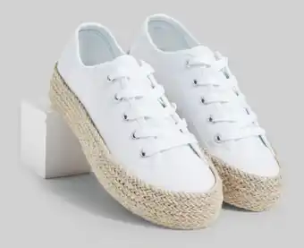 Rivers Rivers lace up canvas espadrille offer