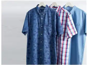 Rivers Rivers short sleeve check cotton shirt offer