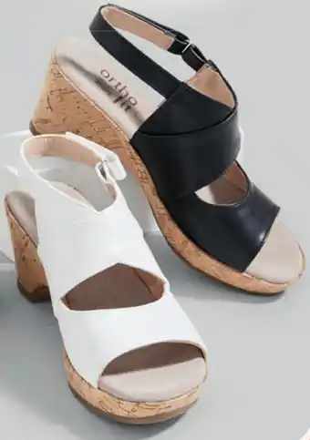 Riversoft cork wedge sandal