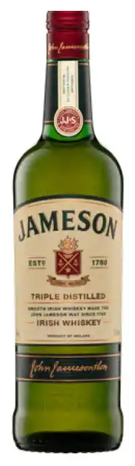 Jameson irish whiskey 700ml