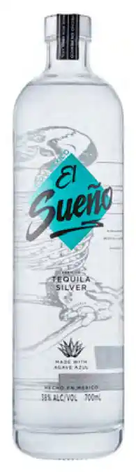 El sueno tequila silver bottle 700ml