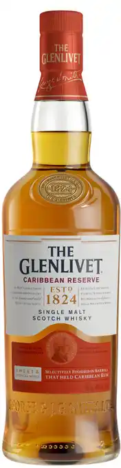 First Choice Liquor Glenlivet caribbean reserve single malt scotch whisky 700ml offer