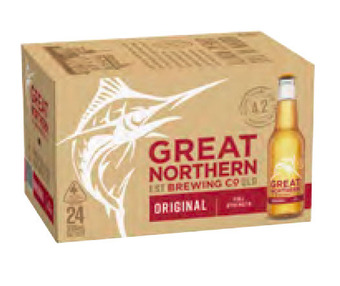 Great northern original lager bottle 330ml