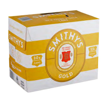 Smithy's gold block can 375ml