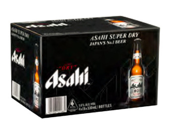 Asahi super dry bottle 330ml