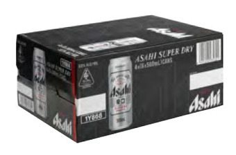 Asahi super dry cans 500ml
