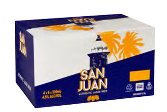 San juan lager bottle 330ml