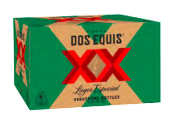Dos equis xx special lager bottle 355ml