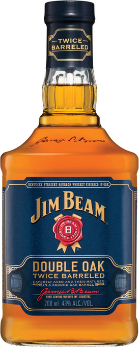 Jim beam double oak bourbon 700ml