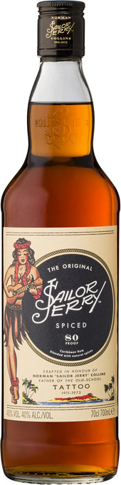 Sailor jerry caribbean rum 700ml