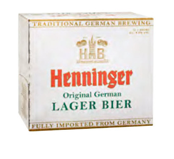 Henninger lager bottle 660ml