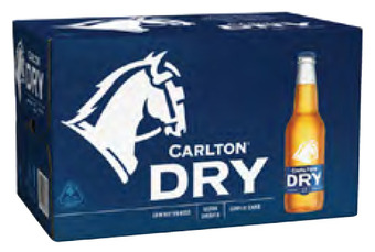 Carlton dry bottle 330ml