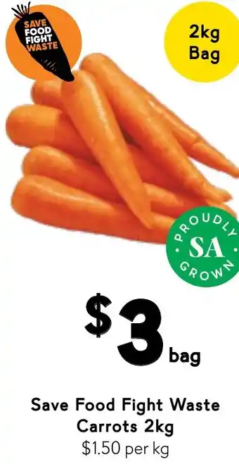 Drakes Save Food Fight Waste Carrots offer