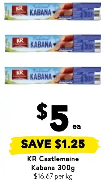 Drakes KR Castlemaine Kabana offer