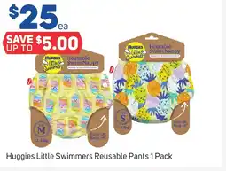 Foodland Huggies Little Swimmers Reusable Pants offer