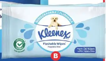 Foodland Kleenex Unscented Flushable Wipes offer