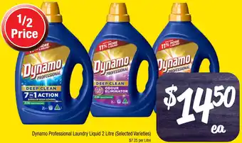 Farmer Jack's Dynamo Professional Laundry Liquid offer