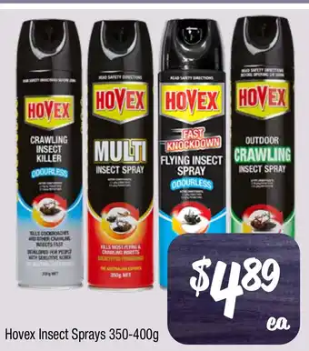 Farmer Jack's Hovex Insect Sprays offer