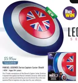 Chrisco Hampers Marvel Legends Series Captain Carter Shield offer