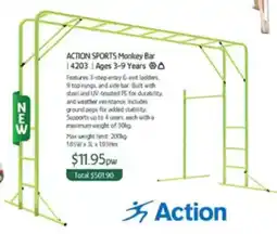 Chrisco Hampers Action Sports monkey bar offer