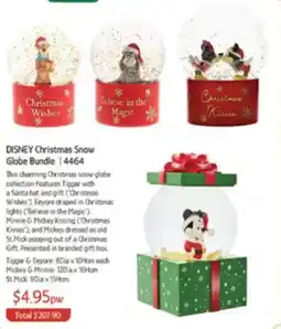 Chrisco Hampers Disney Christmas Snow Globe Bundle offer