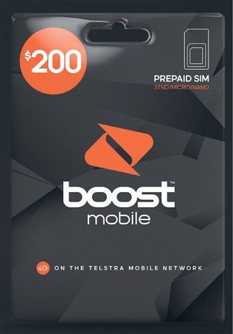 Coles Boost $200 Sim Pack offer