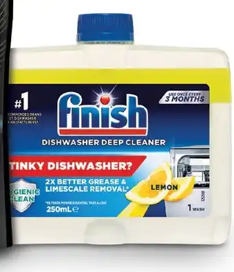 Coles Finish Dishwasher Deep Cleaner 250mL offer