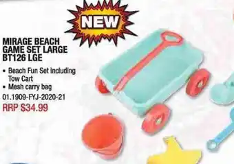 Cape Byron Sports Mirage Beach Game Set Large BT126 LGE offer
