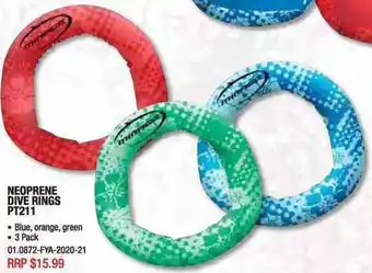 Neoprene Dive Rings PT211