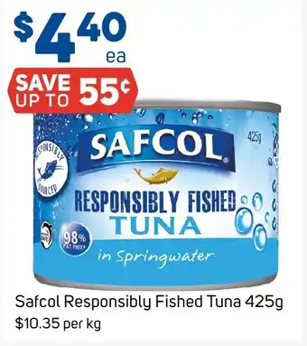 Foodland Safcol Responsibly Fished Tuna offer