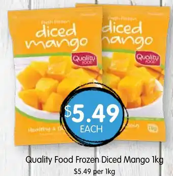 Spudshed Quality Food Frozen Diced Mango offer