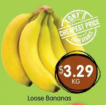 Spudshed Loose Bananas offer