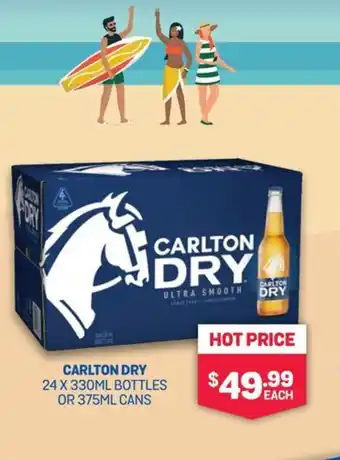 Bottlemart Carlton dry offer