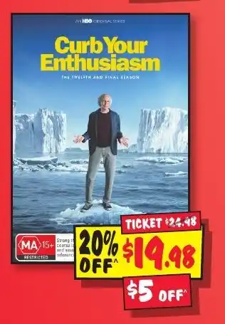 JB Hi-Fi Curb Your Enthusiasm offer